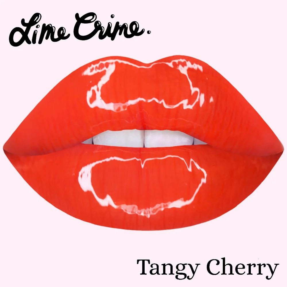 LIME CRIME - Wet Cherry Lip Gloss - TANGY CHERRY - Discontinued